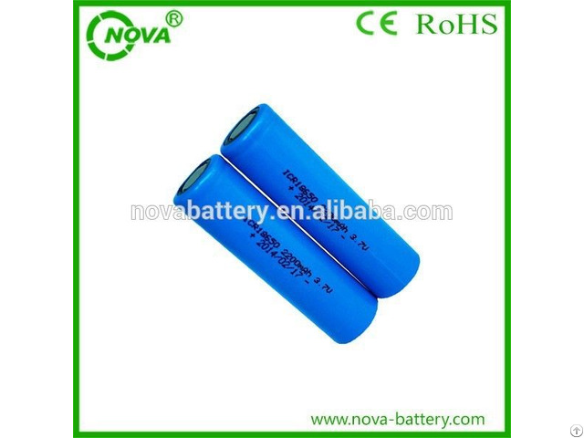 Samsung Rechargeable Li Ion Battery 18650 3 7v 2200mah