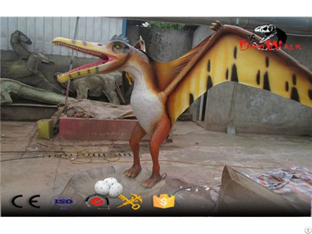 Standing Pterosaur Simulation Animatronic Dinosaur