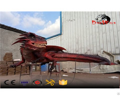 Amusement Park Animated Evil Dragon