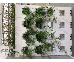 Grass Flower Pot Made For Blocks Block Wall Partition