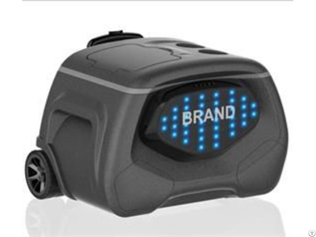 Portable Night Light Cooler Speaker With Power Bank Wheel