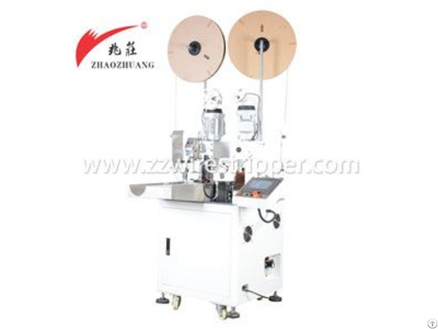 Automatic Double Ends Wire Cutting Stripping And Terminal Crimping Machine