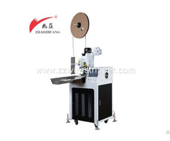 Automatic Single Ends Wire Cutting Stripping And Terminal Crimping Machine