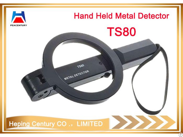 Detect Area Can Folding Hand Held Metal Detector For Security Checking