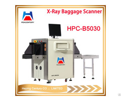 Tip Function Auto Operation Hpc B5030 Small Size Dual Energy Xray Baggage Scanner