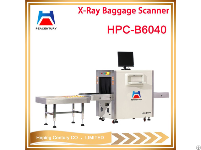 High Quality Machine Airport X Ray Baggage Scanner 6040