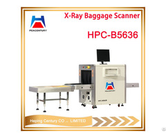 System 5636 Xray Baggage Scanner For Government Office