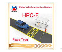 Professional Under Vehicle Scanner Security Inspection Checking With Camera System