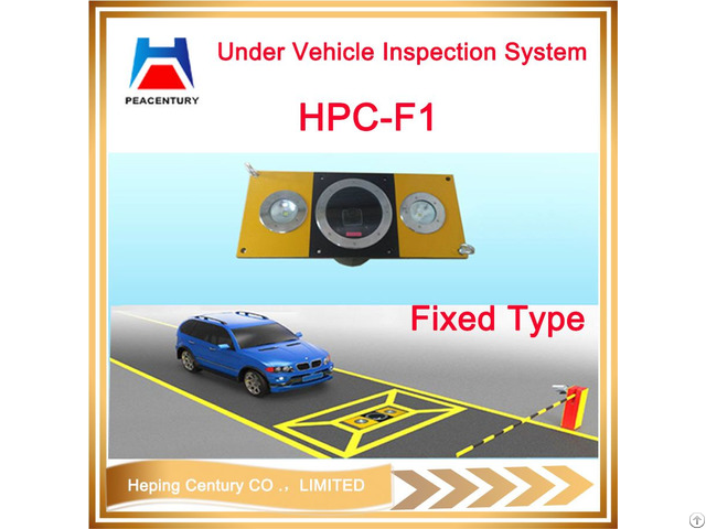 Underground Vehicle Monitoring Inspection System For Security Checking