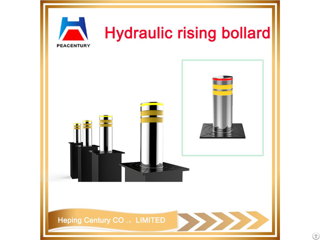 Hydraulic Bollard Automatic Rising Bollards Electric