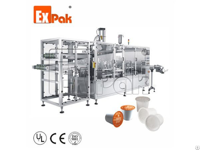 Linear Type Kcup Filling Sealing Machine