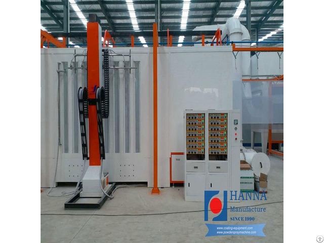 Automatic Pipe Powder Coating Machine Spraying Production Line