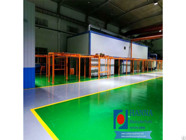 Powder Coating Plant Spraying Line Equipment