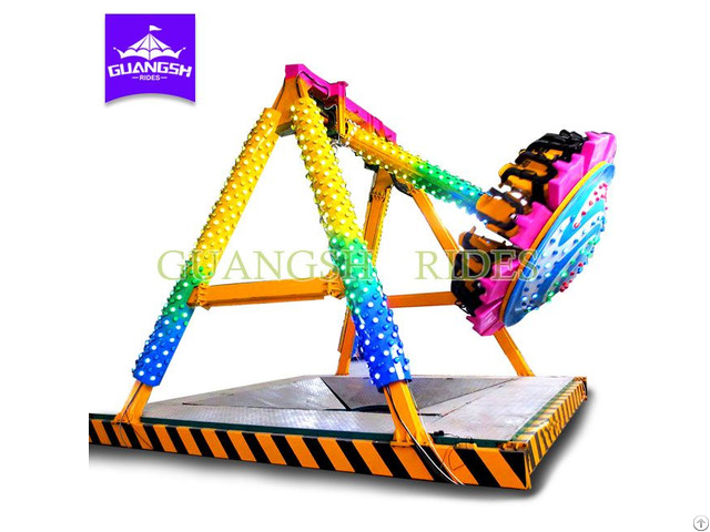 Amusement Exciting Kids Ride Mini Swing Pendulum 12 Seats For Children