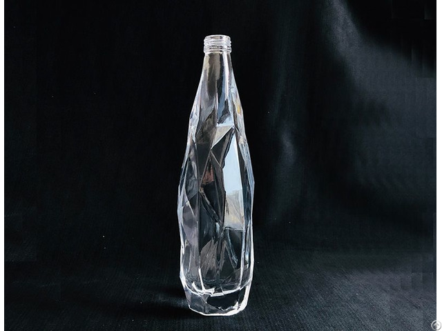 500ml Crystal White Spirit Glass Bottle