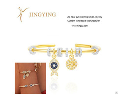 Bracelets Bangles 925 Sterling Silver Jewelry Custom Wholesale Supplier