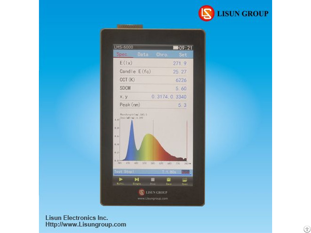 Lms 6000 Portable Ccd Spectroradiometer