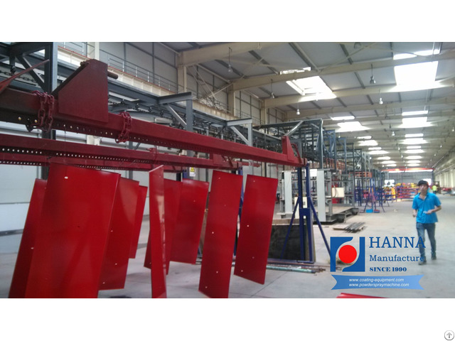 Complete Automatic Tricycle Powder Coating Machine Supplier