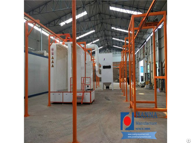 Good Quality Automatic Spray Booth With Recycling System