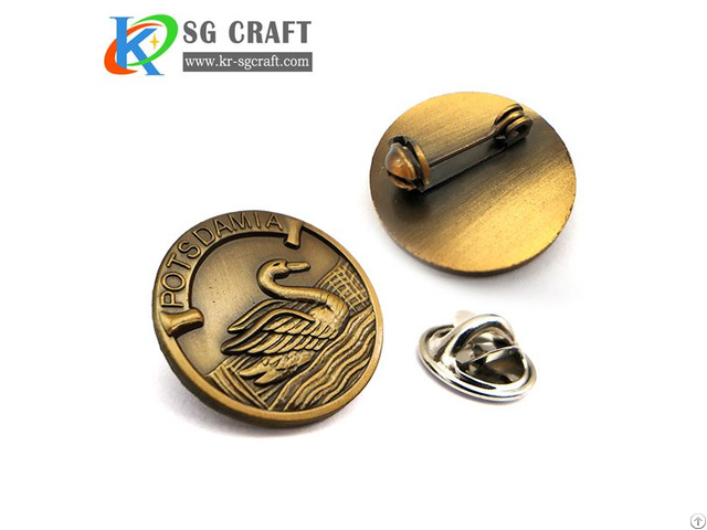 Custom Metal Lapel Pin With Logo Your Own Design