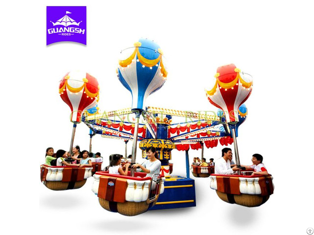 Amusement Park Playground Rotating Family Ride Colorful Samba Balloon