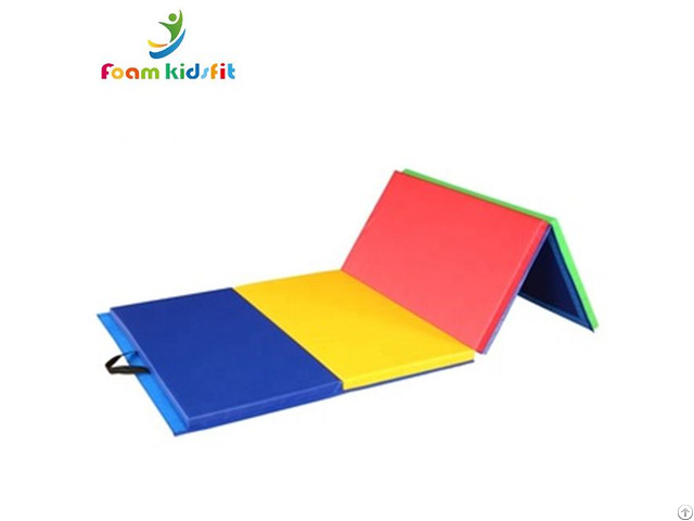 Four Folding Gymnastic Landing Mat For Fitness Body Building