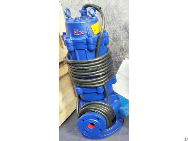 Wqb Submersible Sewage Explosion Proof Pump