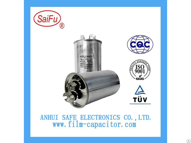 Cbb65 Ac Motor Capacitor For Air Conditioner Use