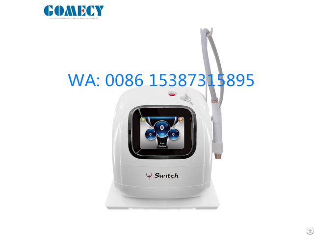 Gomecy Portable Picosecond Laser Tattoo Removal 755nm 532nm 1064nm