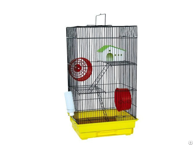 Large Wire Mesh Pet Hamster Active Cages With Plastic Base