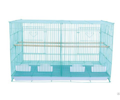 Pet Things Supplier Birds Play Steel Wire House With Divider Enough Flight Space