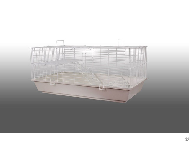 Economic Large Rabbit Cage Transport Hutch With Non Toxic Plastic Base