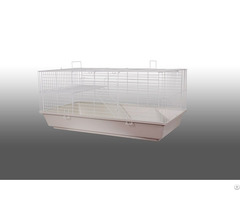 Economic Large Rabbit Cage Transport Hutch With Non Toxic Plastic Base