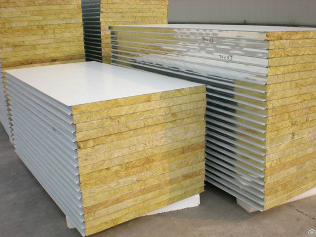 Metal Mineral Wool Sandwich Wall Panel