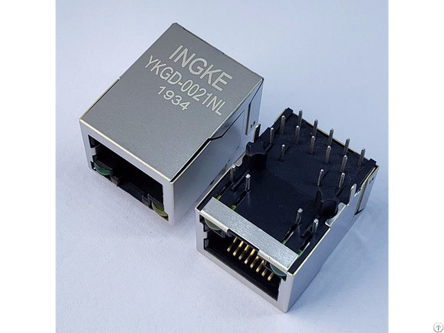 Ykgd 0021nl = A70 112 331n126 Gigabit Poe Through Hole Rj45 Lan With Transformer