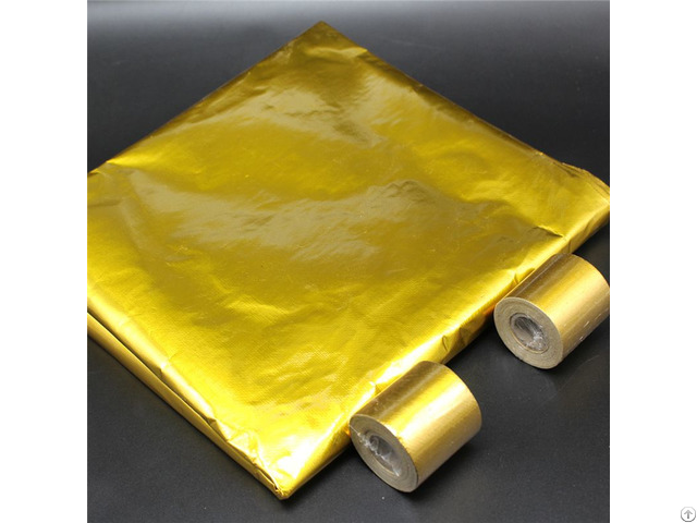 Adhesive Backed Heatshield Gold Thermal Reflective Tape