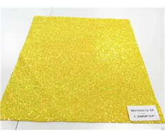 Bh190912 34 Yellow Color Glitter Leather 1 2mm 54 Inch