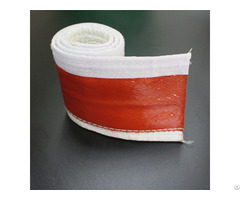 Silicone Fiberglass Fire Proof Sleeve With Velcro For Cable Hose Protection