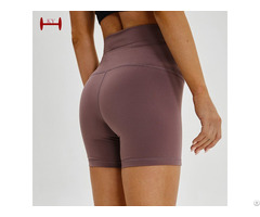 Wholesale Custom Make Women Gym Fitness Shorts Workout Wear Manufacturer
