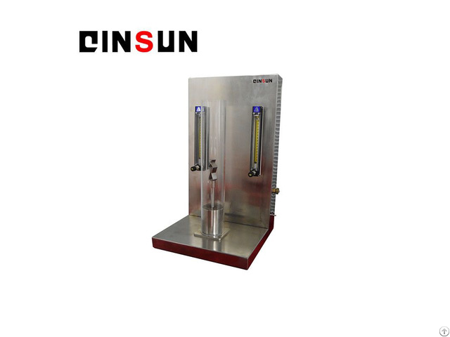 Loi Limiting Oxygen Index Test Chamber For Combustible Materials