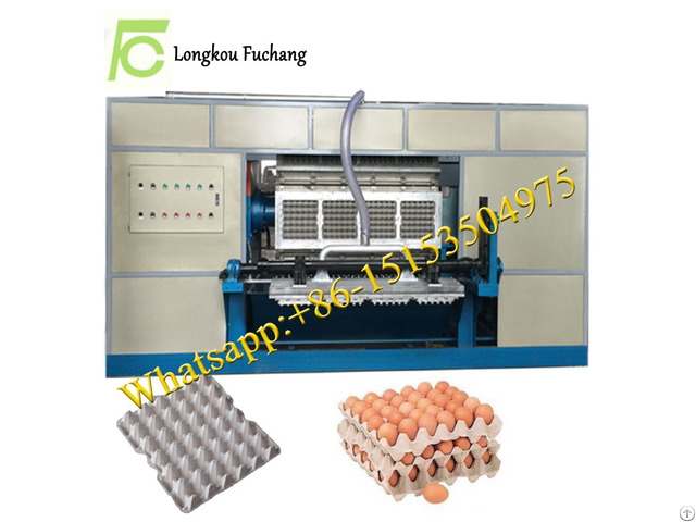 Waste Paper Pulp Forming Egg Tray Making Machine