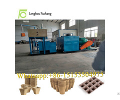 Paper Forming Flower Cup And Pot Making Machine