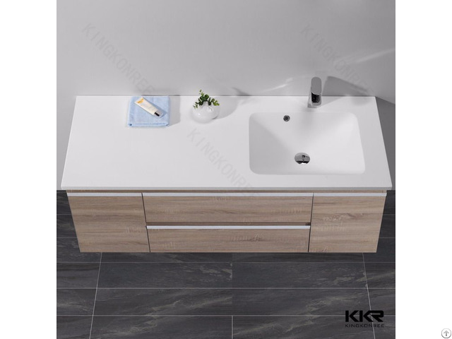 1600mm Long Hand Wash Basin Countertop Wall Hall Hung Solid Surface No Tap Hole