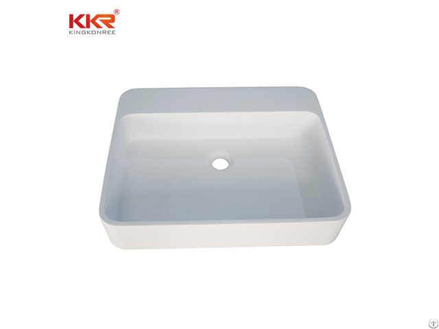 Solid Surface Countertop Basin Bathroom Sink