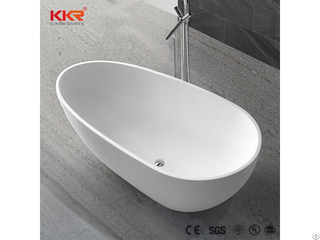 Freestanding Artificial Stone Bathtub