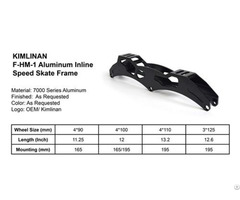 Factory Supply Professional Kimlinan F Hm 1 Aluminum Inline Speed Skate Frame