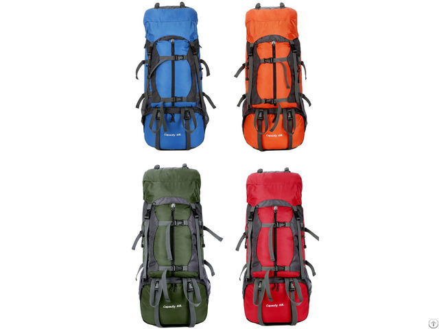 Hot Sale Hiking Mountain Camping Backpack Nylon Travel Bag Organizer