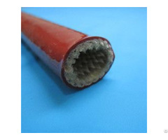 Cable Hose Protection Silicone Coated Fiberglass Sleeving