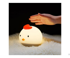 Kids Cute Chick Night Light Beside Lamp Usb Charge