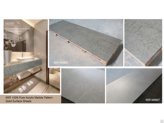 Kkr Artificial Stone Corian Sheet In 200 Colors Shenzhen